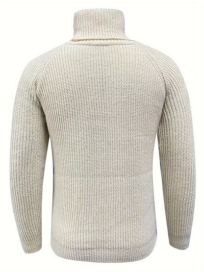 Strickpullover Herren | Rollkragen & Warm 3