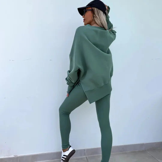 Jogginganzug Damen | Übergroß & Kuschelig Weich 23