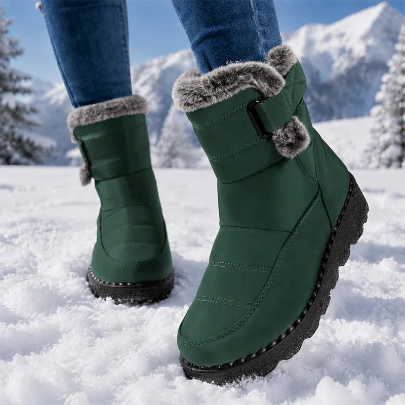 Winterstiefeletten Damen | Warm Gefüttert & Rutschfest 6