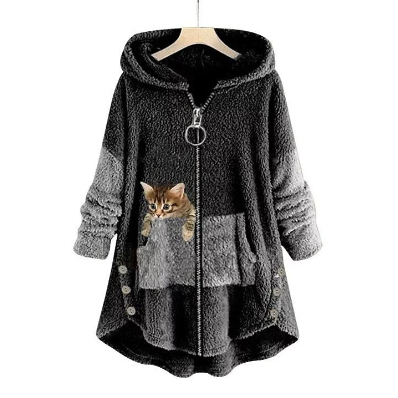Plüsch-Hoodie Damen | Kuschelig Weich & Warm 2