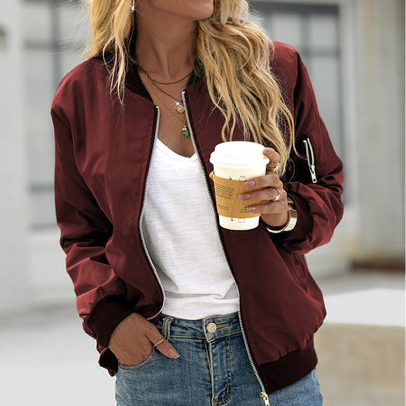 Bomberjacke Damen | Elastische Bündchen & Vielseitig 2