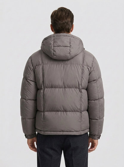 Haven | Hooded Down Puffer Jacket for Men – Casual Loose Fit
