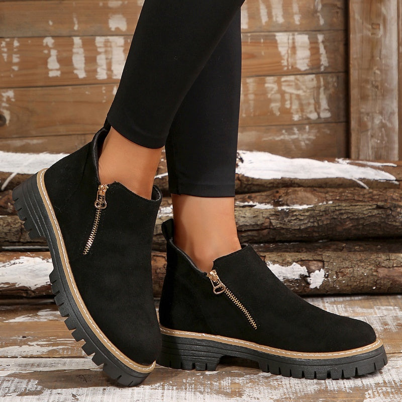 Plateau Stiefeletten Damen | Bequemer Halt & Sicherer Tritt 5