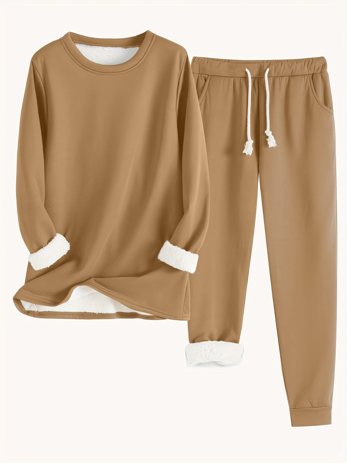 Gerdlotte | Damen Hausanzug Set Relaxed Fit - Blue - Image 11