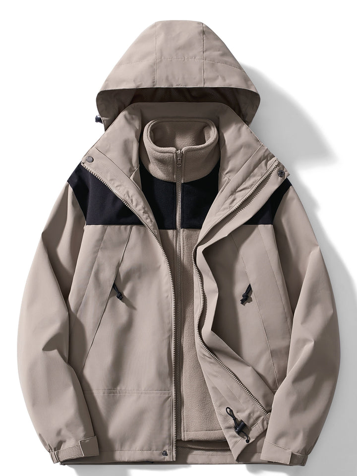 3-in-1 Outdoorjacke Damen | Wasserdicht & Winddicht 4