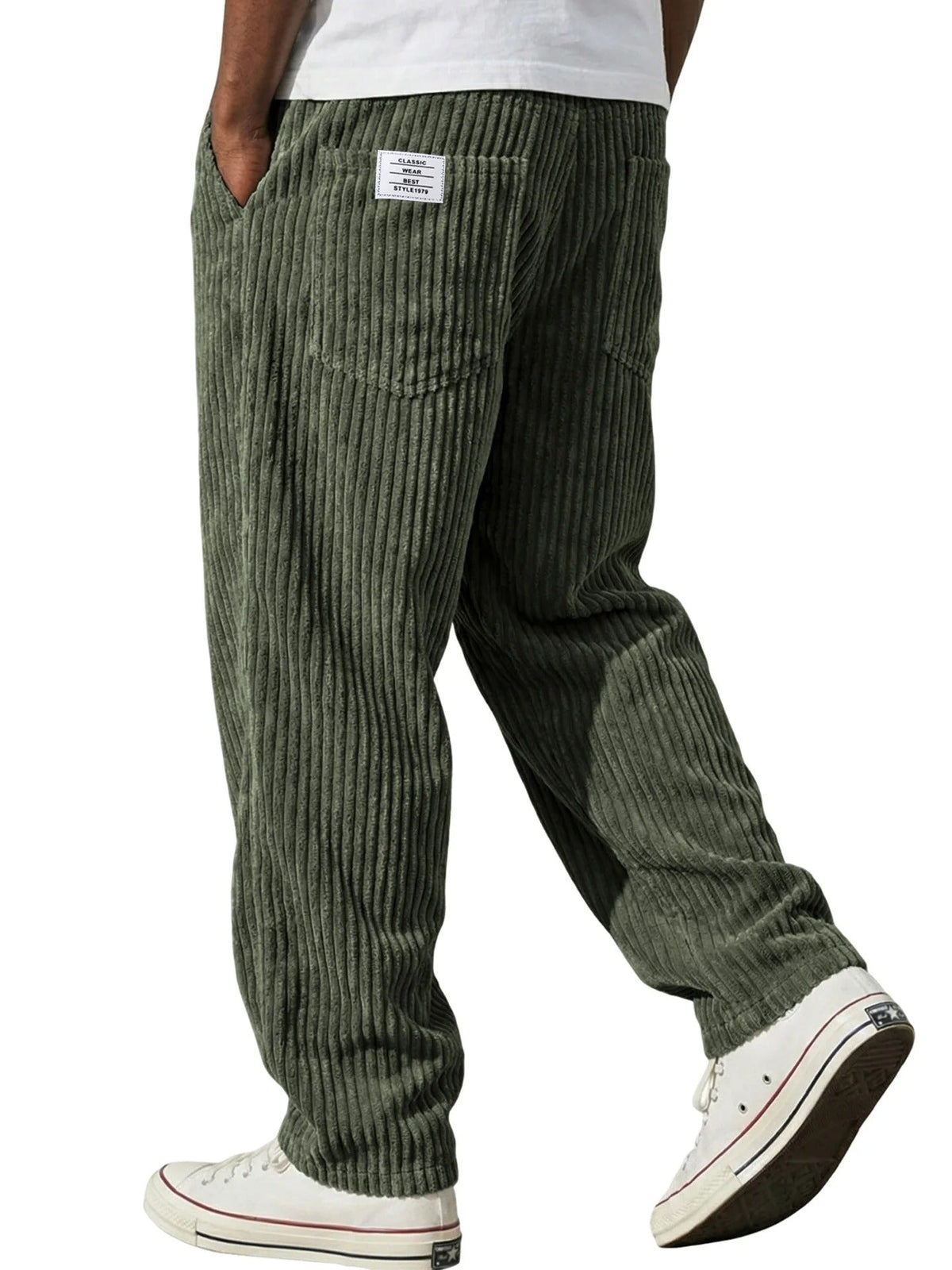 Cordhose Damen | Elastischer Bund & Weicher Komfort 7