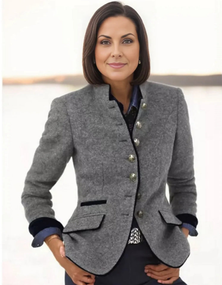 Damen Kurze Winterjacke Wärmeisolierend Körpernah Winter 2