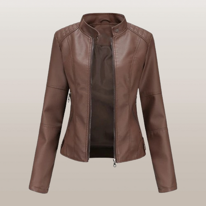 Kurzjacke Damen | Taillierter Schnitt & Stehkragen 2