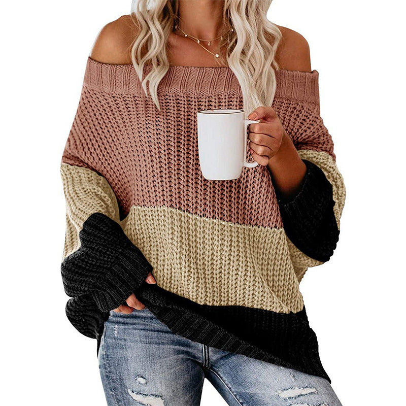 Freymund | Damen Strickpullover Off-Shoulder Oversize - Image 5