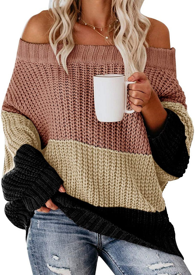 Freymund | Damen Strickpullover Off-Shoulder Oversize - Image 7