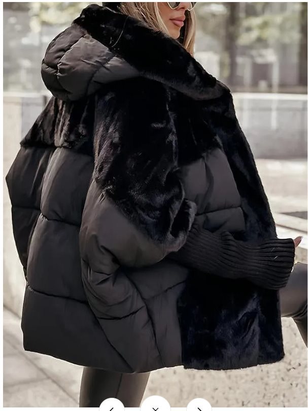 Freywind | Damen Gesteppte Winterjacke mit Kunstfellbesatz - Light Grey - Image 7