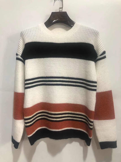 Freywind | Damen Strickpullover Oversize Blockstreifen - Image 4