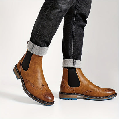Fridolin | Herren Chelsea Boots Stiefelette Schwarz - Black - Image 8