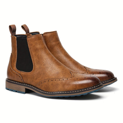 Fridolin | Herren Chelsea Boots Stiefelette Schwarz - Black - Image 9