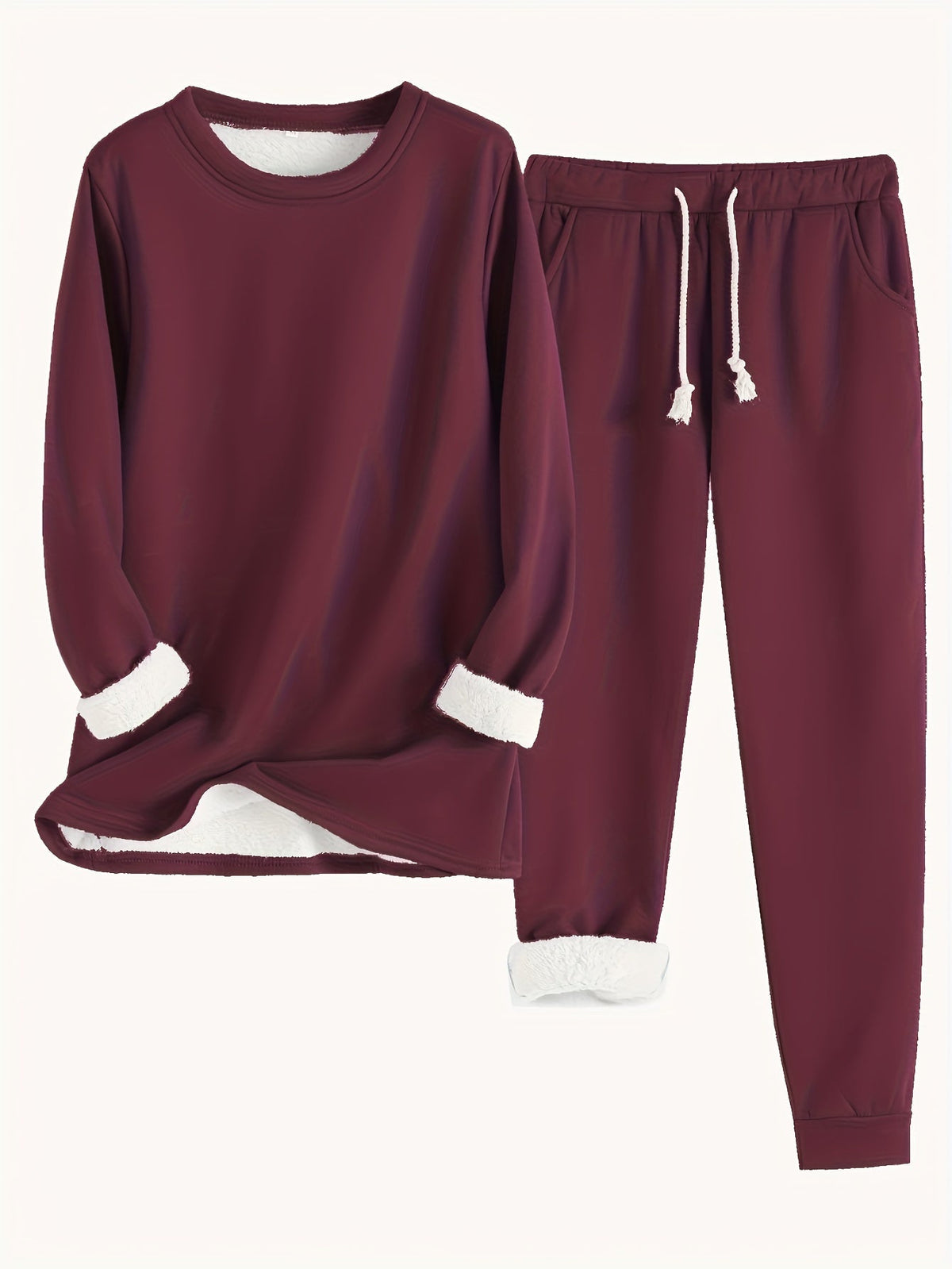 Gerdlotte | Damen Hausanzug Set Relaxed Fit - Blue - Image 2