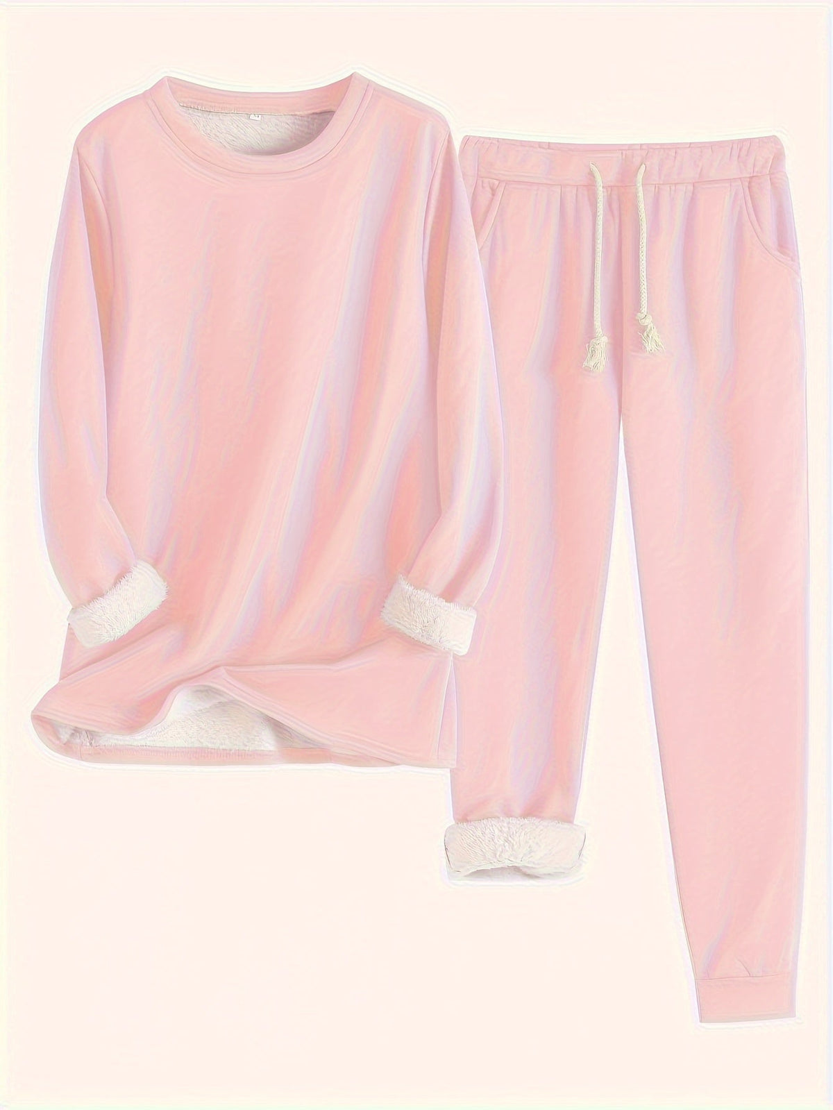 Gerdlotte | Damen Hausanzug Set Relaxed Fit - Blue - Image 5