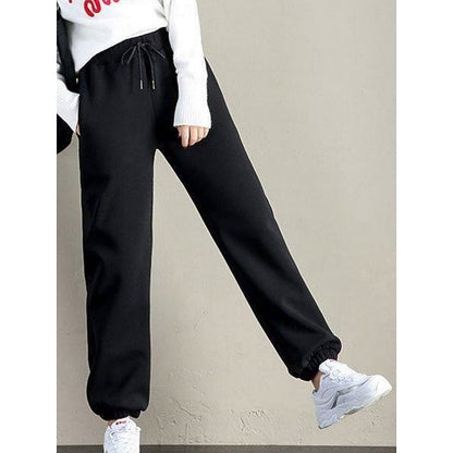 Gerdula | Damen Jogginghose Fleece warm Relaxed Fit - Pink - Image 3