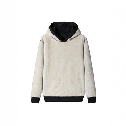 Grevlin | Herren Kapuzenpullover Sherpa gefüttert - Dark Grey - Image 2