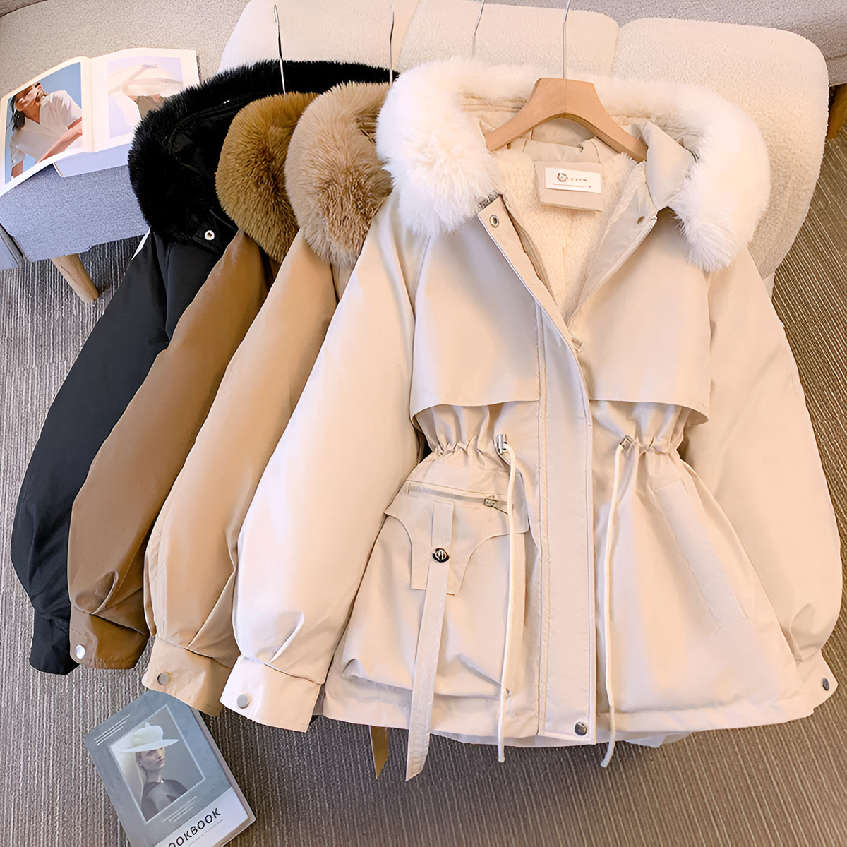 Winterjacke Damen Lang | Wasserabweisend & Warm 1