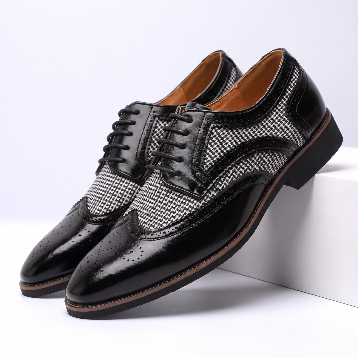 Oxford Schuhe Herren | Brogue-Design & Gepolstert 5