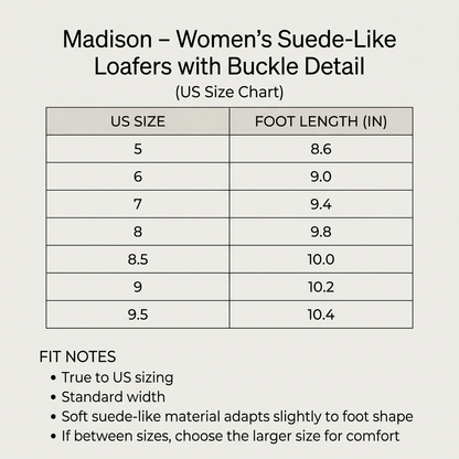 Damen Loafer Schnalle Slip-On Flach Klassische Passform 5