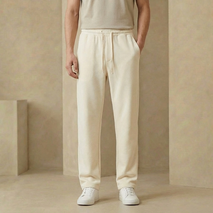 Herren Jogginghose Relaxed Fit Straight Leg Tunnelzug 1