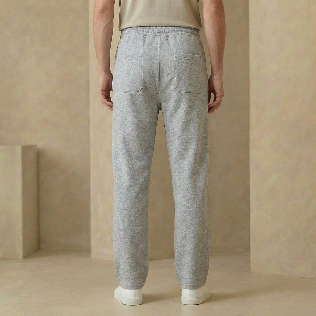 Herren Jogginghose Relaxed Fit Straight Leg Tunnelzug 4