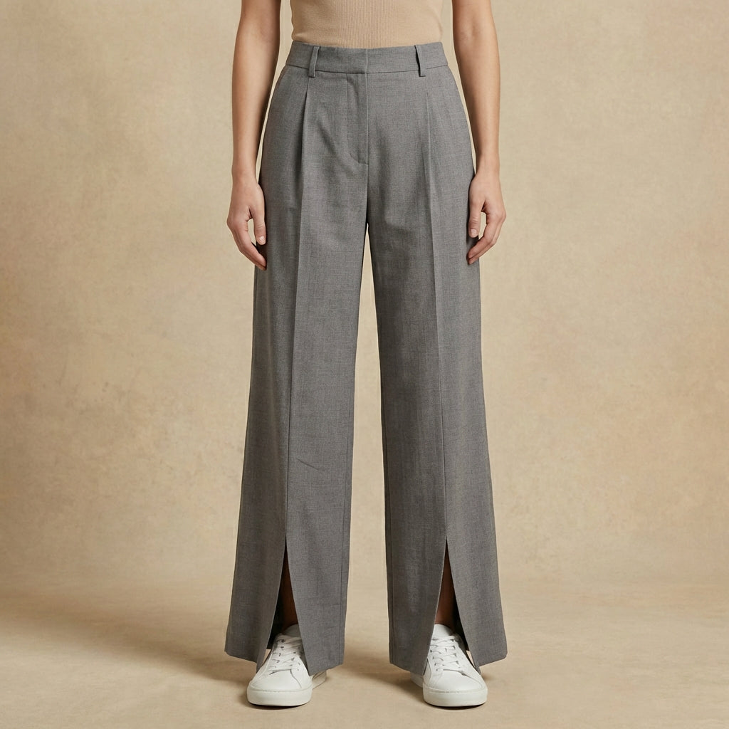 Hose Damen | Hoher Bund & Weites Bein 1