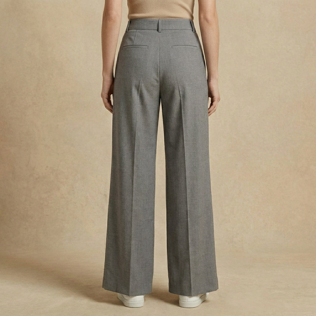 Hose Damen | Hoher Bund & Weites Bein 2