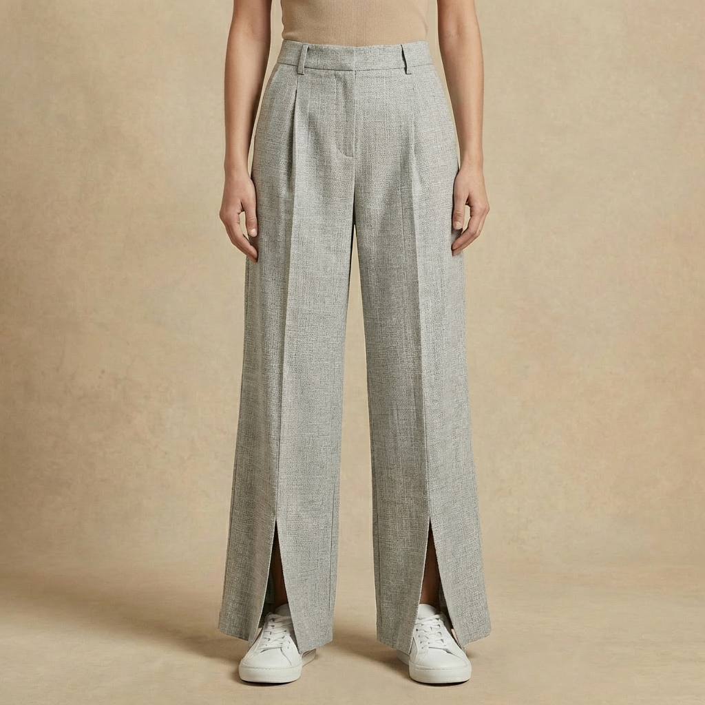 Hose Damen | Hoher Bund & Weites Bein 4