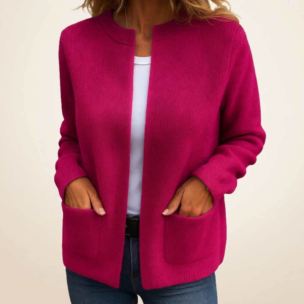 Strickjacke Damen | Mit Taschen & Lässiger Passform 5