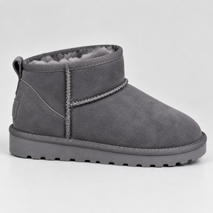 Ilvorna | Damen Gefütterte Stiefeletten Wildleder - Camel - Image 3