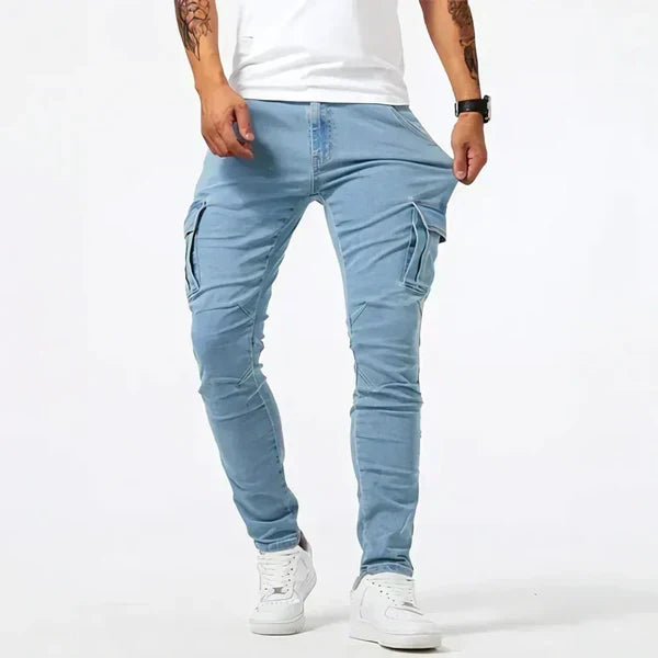 Cargo-Jeans Herren | Stretch & Komfort 4