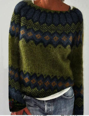 Strickpullover Damen | Rundhalsausschnitt & Lockere Passform 6