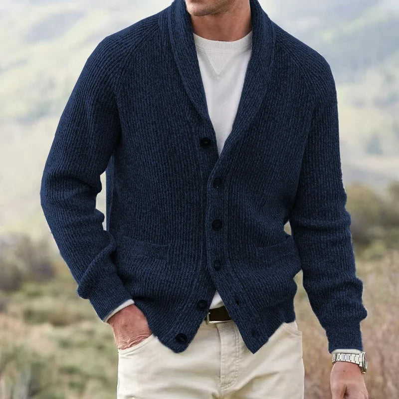 Strickjacke Damen | Mit Schalkragen & Knopfleiste 5