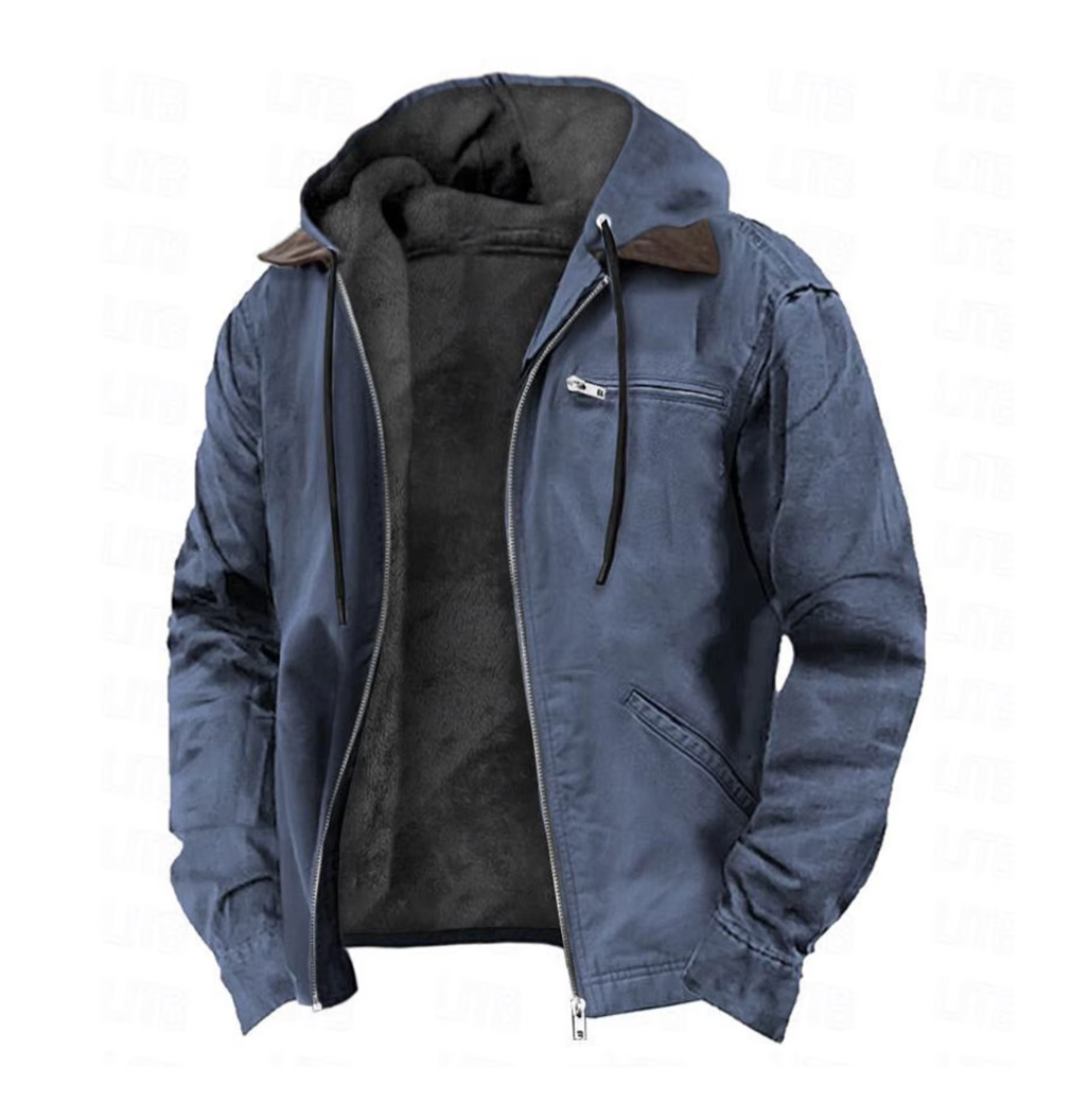 Herbstjacke Herren | Mit Kapuze & Kordelzug