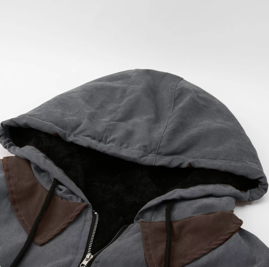 Herbstjacke Herren | Mit Kapuze & Kordelzug