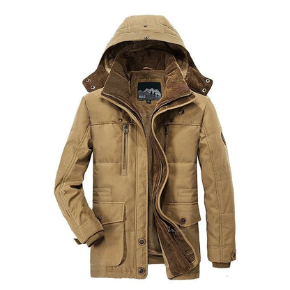 Winterjacke Herren | Mit Kapuze & Fellfutter 5