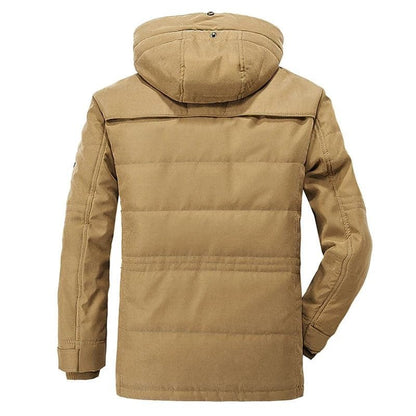 Winterjacke Herren | Mit Kapuze & Fellfutter 7