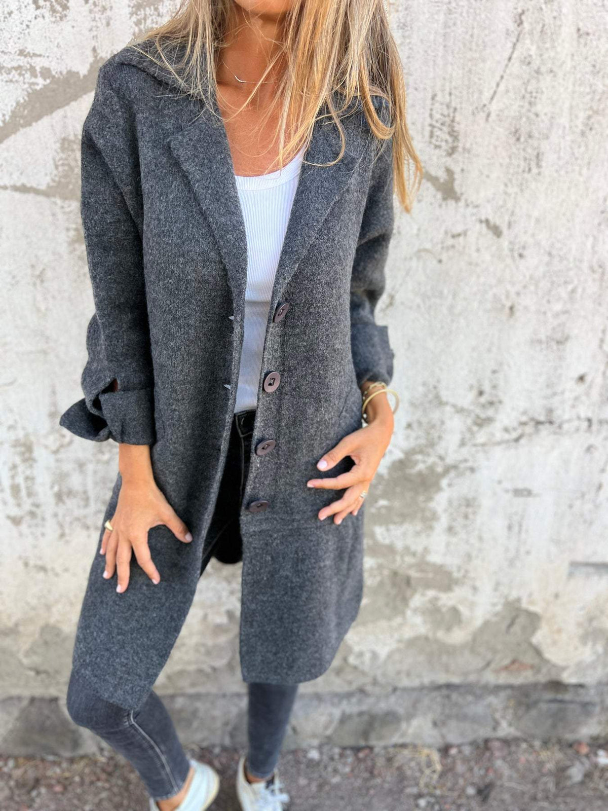 Strickjacke Damen Lang | Bequem & Vielseitig 4