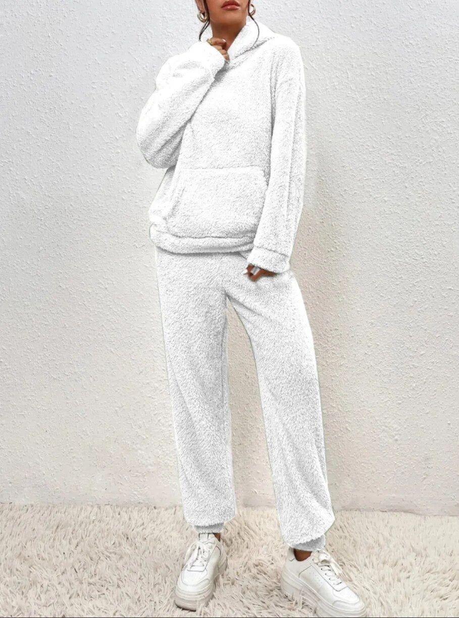 Pullover-Set Damen | Zweiteiliges Loungewear Outfit 4