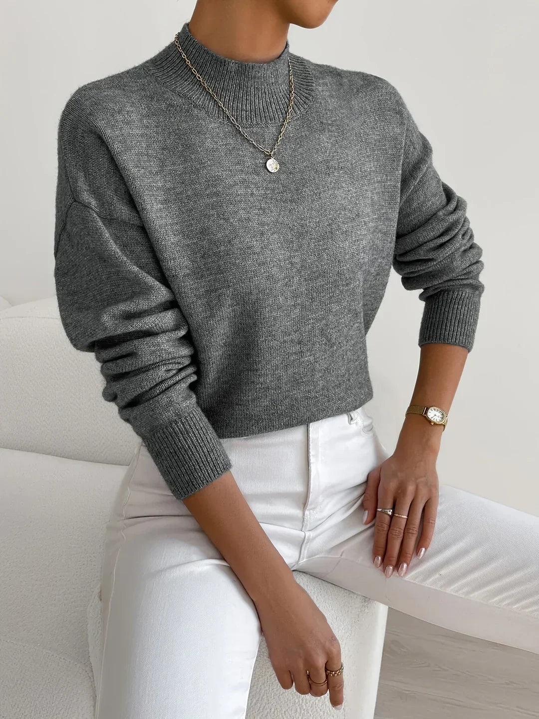 Pullover Damen Langarm | Weich & Bequem 9