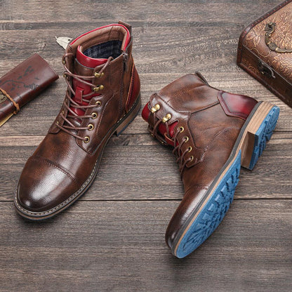 Schnürstiefeletten Herren | Robust & Bequem 3