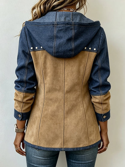 Kapuzenjacke Damen | Patchwork-Design & Lagenfreundlich 2