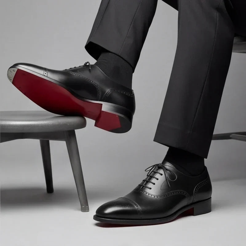 Oxford Schuhe Herren | Brogue-Design & Gepolstert 3