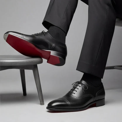 Oxford Schuhe Herren | Brogue-Design & Gepolstert 3