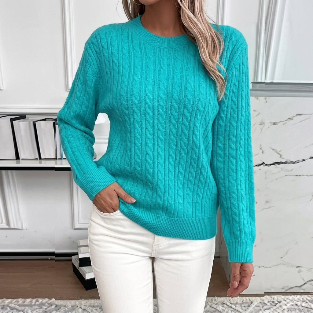 Strickpullover Damen | Zopfmuster & Gemütliche Wärme 10
