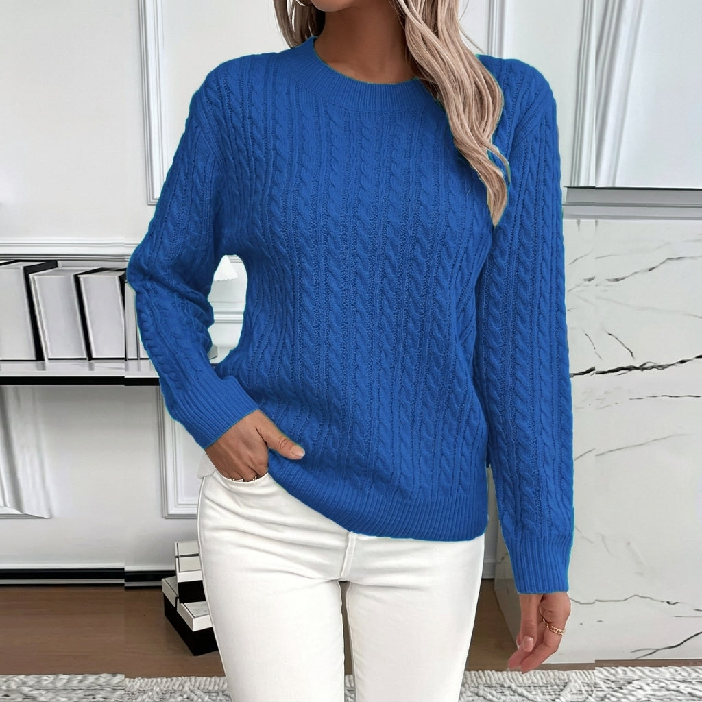Strickpullover Damen | Zopfmuster & Gemütliche Wärme 16