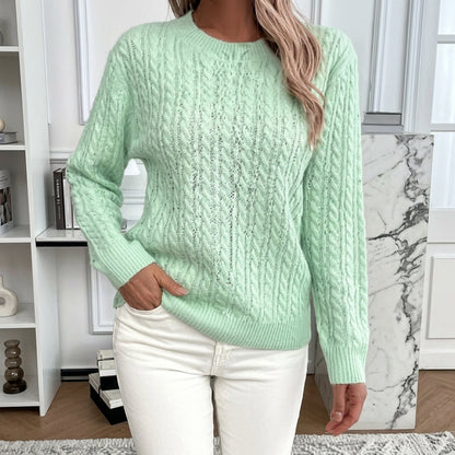Strickpullover Damen | Zopfmuster & Gemütliche Wärme 1