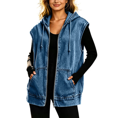 Kapuzenjacke Damen Oversize | Wetterfeste Kapuze 3